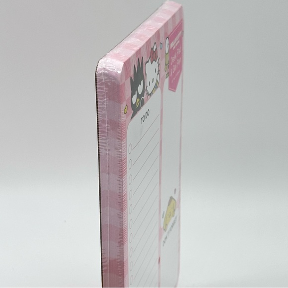 Sanrio Hello Kitty and Friends Desk Pad & Gel Pen Set (Rainbow Checks) - Picture 2 of 5